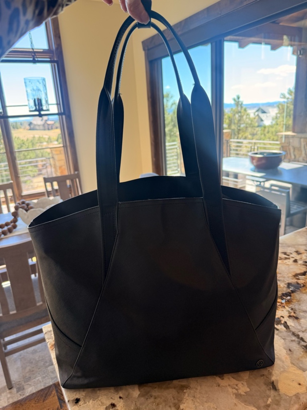 lululemon athletica Black Tote Bag